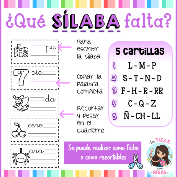 ¿Qué sílaba falta?