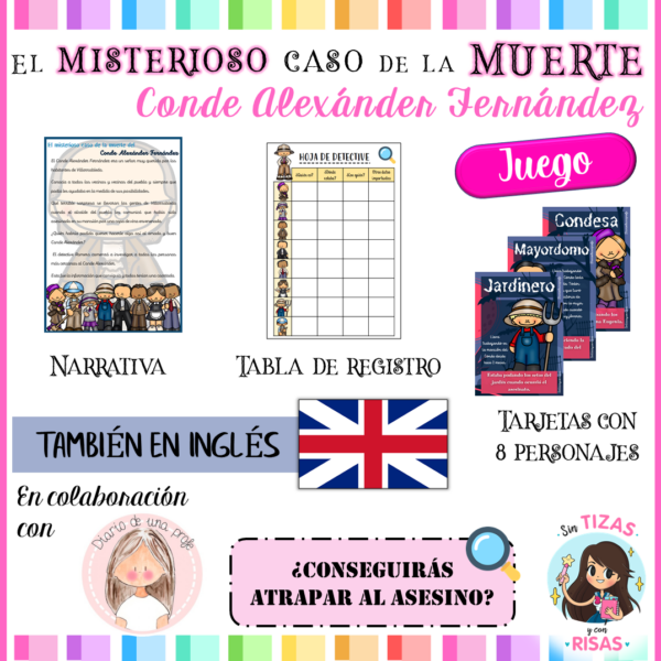 Juego: Misterio de la muerte del conde Alexander