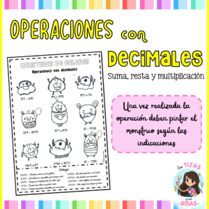 Operaciones con decimales