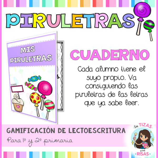 Cuaderno de piruletras