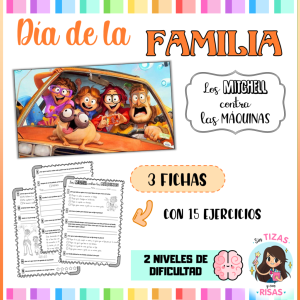 Los Mitchell contra las máquinas (ficha)