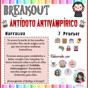Breakout: Antídoto antivampírico (Halloween)