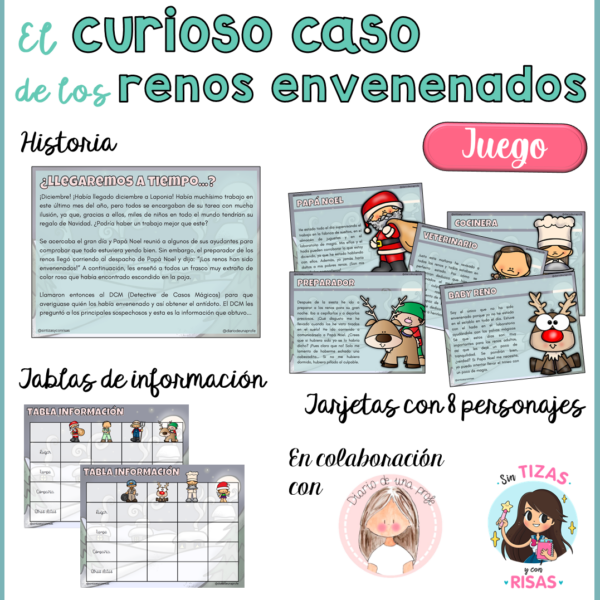 Juego: Misterio de los renos envenenados