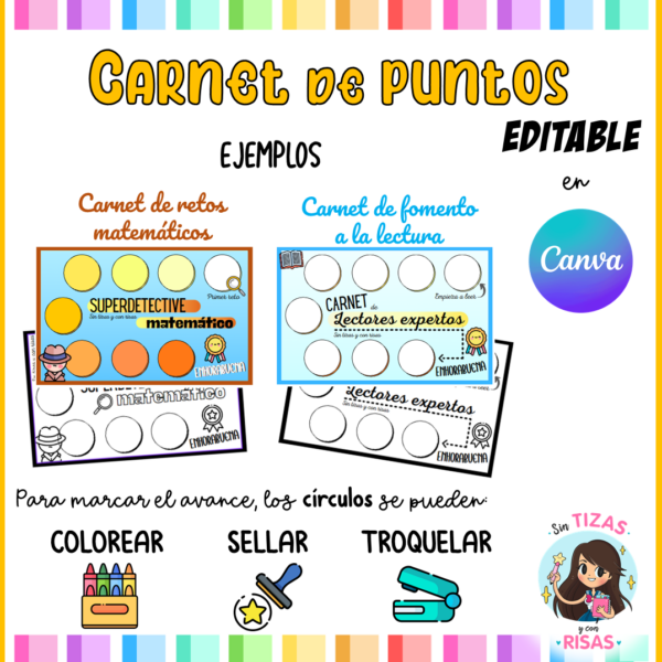 Carnet de puntos (editable)