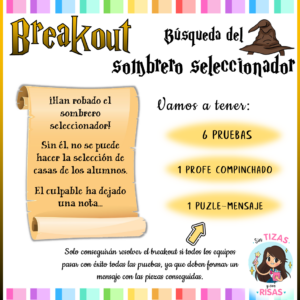 Breakout: Sombrero seleccionador (Harry Potter)
