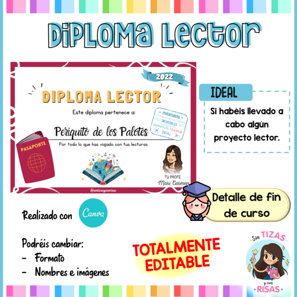 Diploma lector (editable)