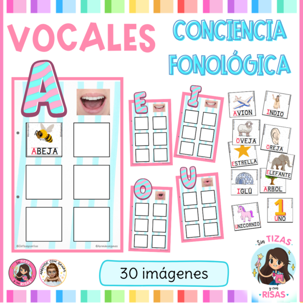 Vocales: conciencia fonológica