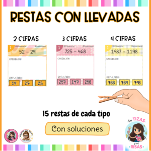 Restas con llevadas
