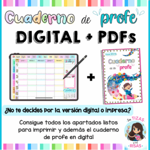 Cuaderno de profe (DIGITAL + PDFs)
