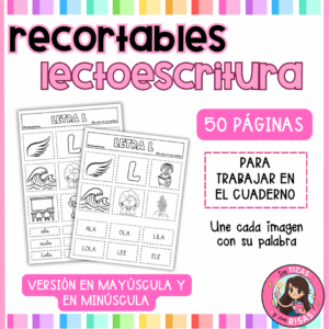 Recortables de lectoescritura