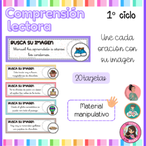 Lectura: Une cada oración con su imagen