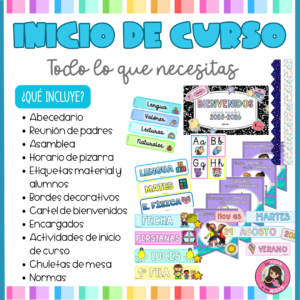 Pack: Inicio de curso