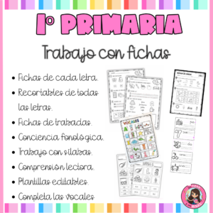 Pack: fichas para 1º