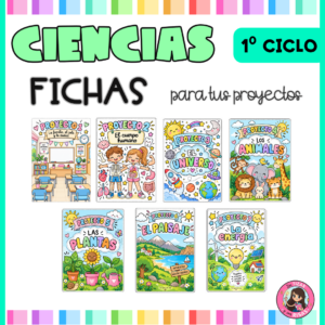 Proyectos de ciencias (fichas) 1º primaria