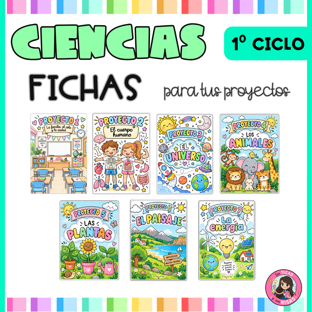 Proyectos de ciencias (fichas) 1º primaria