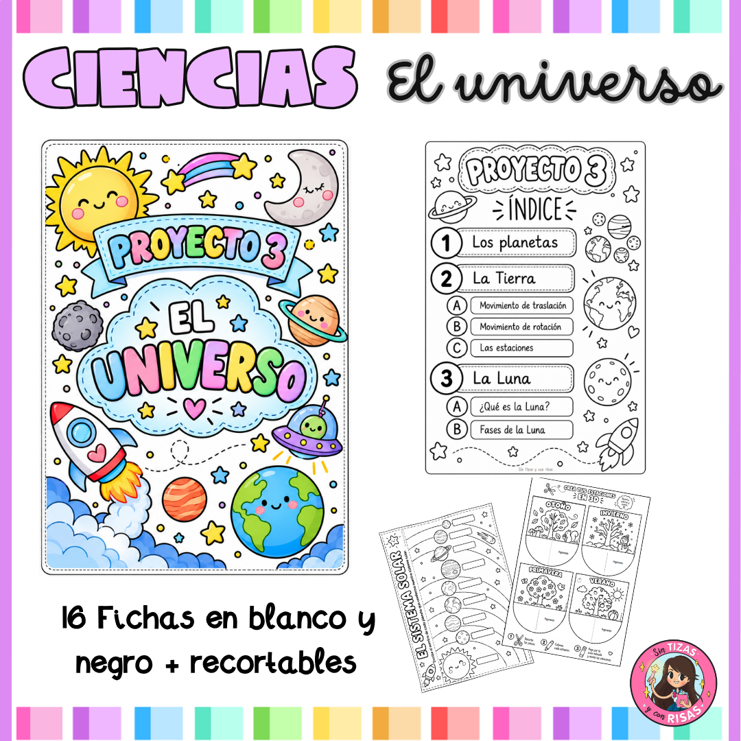 Proyecto: el universo (1º-2º primaria)