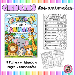 Proyecto: Los animales (1º-2º primaria)